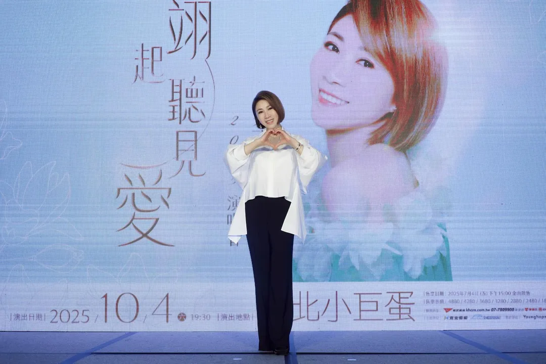 李翊君分享和老公檢場私下相處模式。（圖／寬宏藝術 提供）