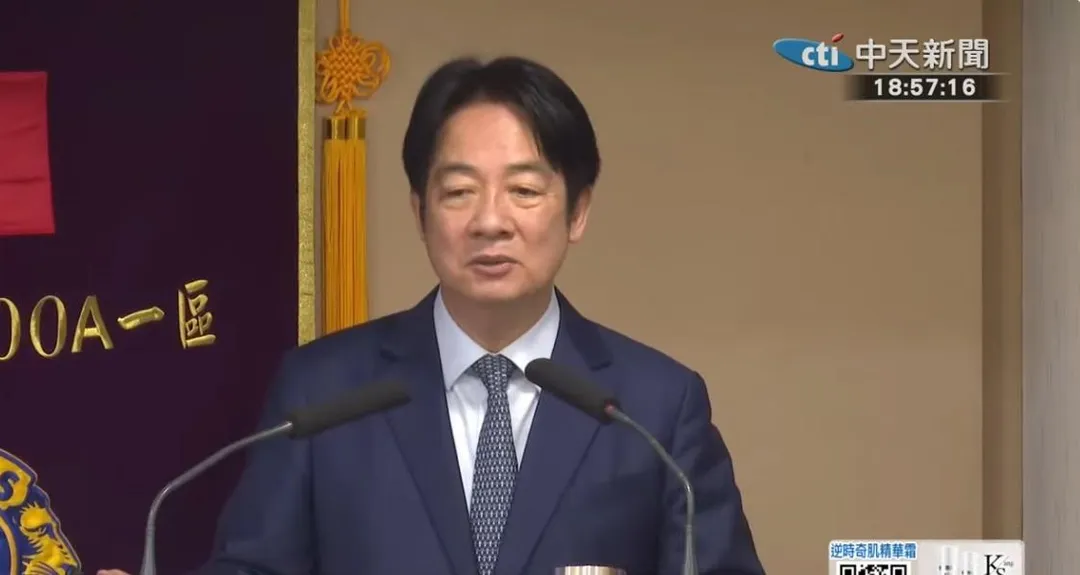總統賴清德今晚進行團結國家十講第四講。(圖/中天新聞)