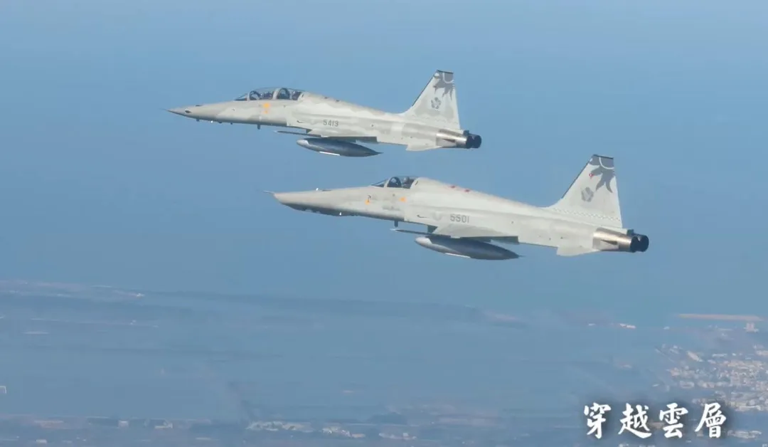空軍發布RF-5E致敬影片，感謝「為台灣看得這麼清楚」。（圖/翻攝自中華民國空軍臉書）