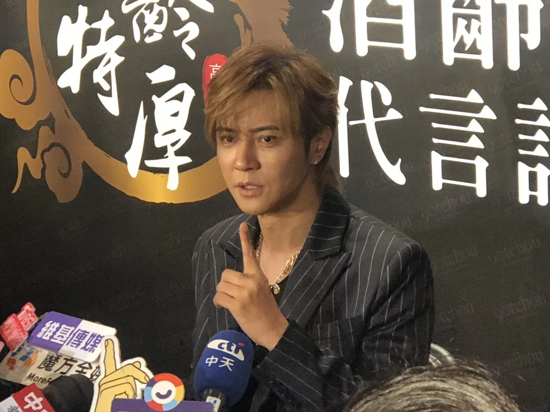 羅志祥表示自己酒量很好，沒喝到斷片過，到家一定要洗好澡才會睡覺。（圖／記者郭竹倩 攝）