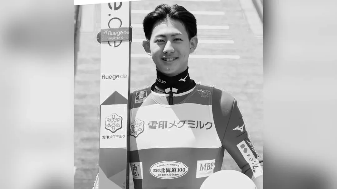坂野旭飛原本被視為日本跳台滑雪未來之星。（圖／翻攝自社群平台X）