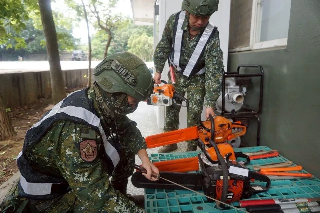 金防部災防工具整備。(圖/陸軍司令部)