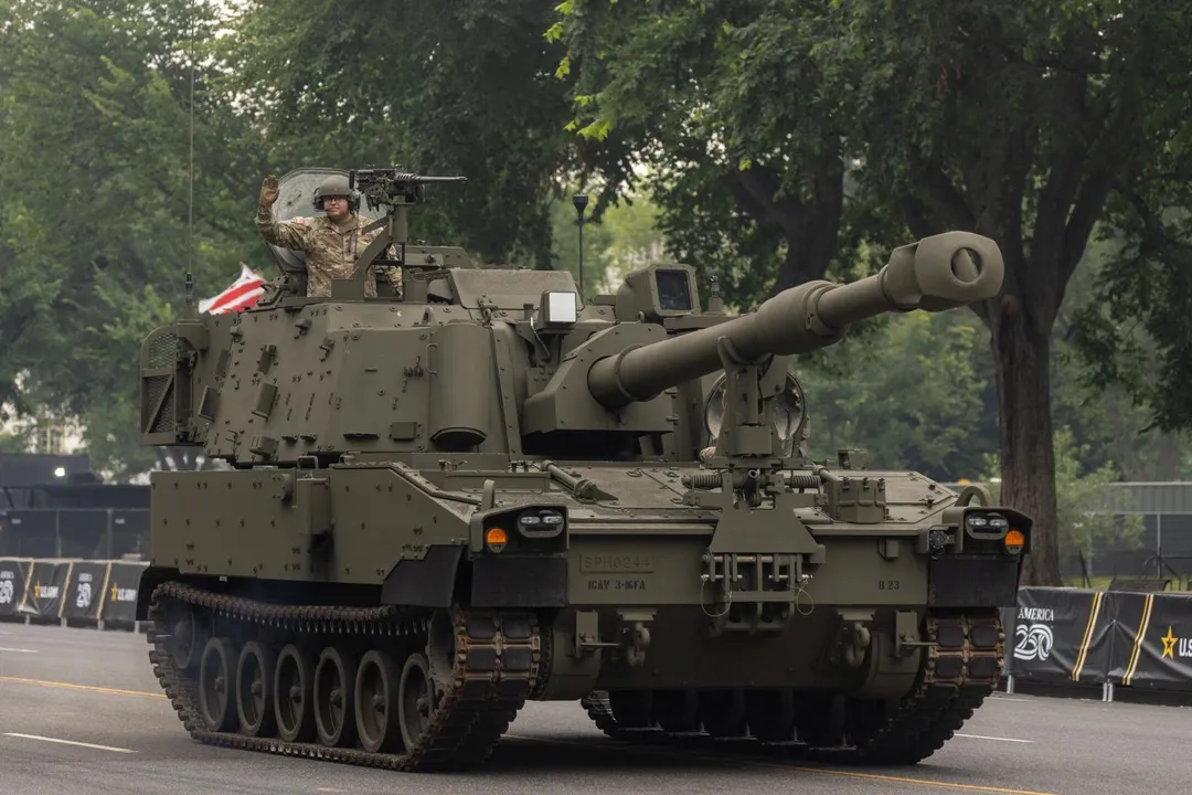 美軍M109A7自走砲。(圖/美國陸軍)