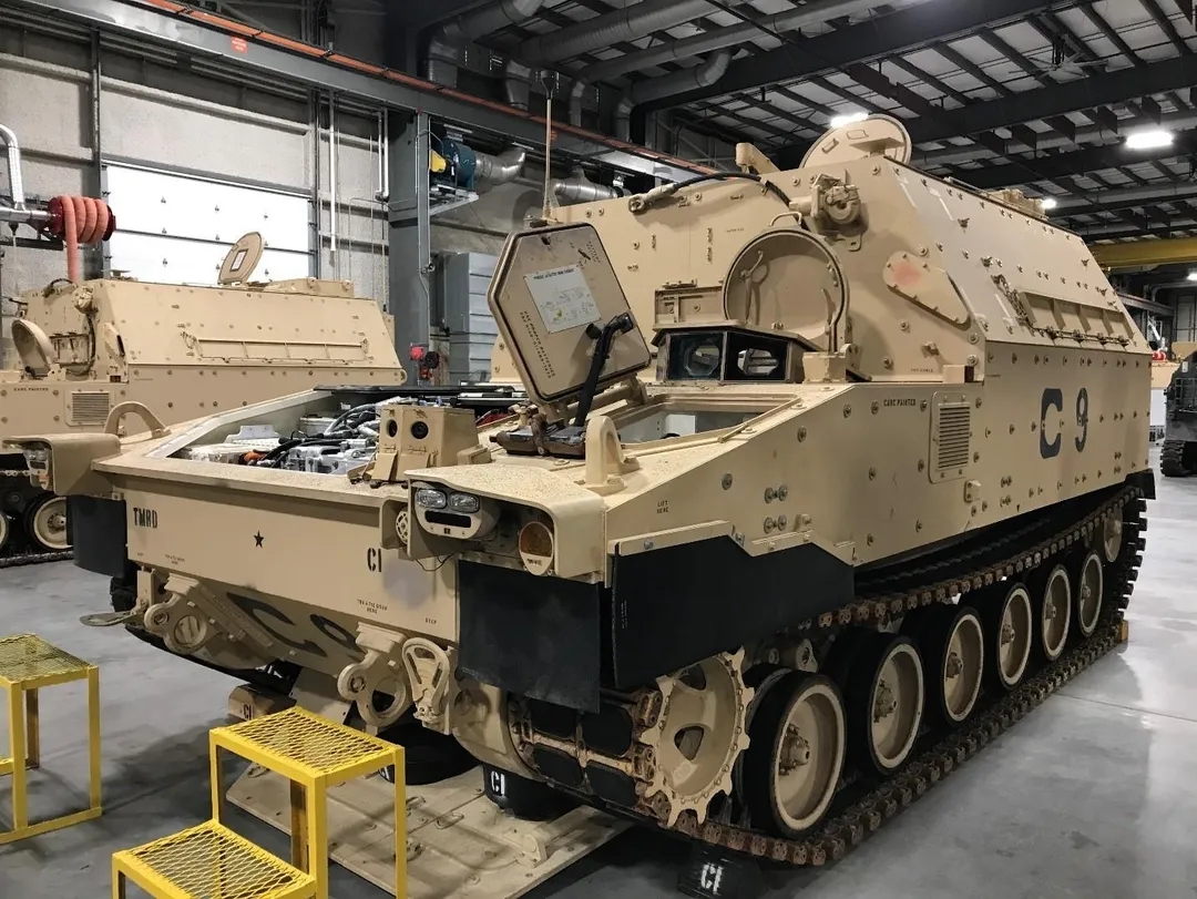 美軍M992A3彈藥車。(圖/美國陸軍)