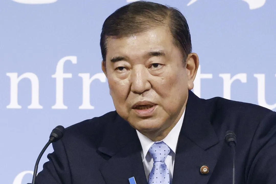 日本首相石破茂。（資料照／美聯社）