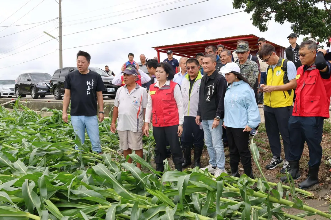 張麗善呼籲中央勿政治化，儘速將雲林縣納入「全品項」、「免現勘」天然災害現金救助地區，協助農民早日復耕復建。（圖/雲林縣府提供）