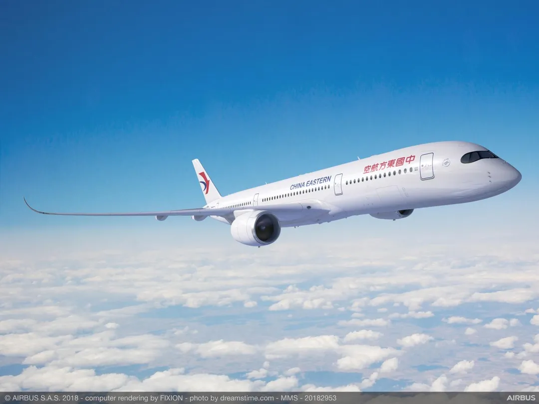 大陸片面啟用W121航路。圖為大陸東方航空客機。（示意圖／翻攝臉書「東航台灣 China Eastern Airlines」）