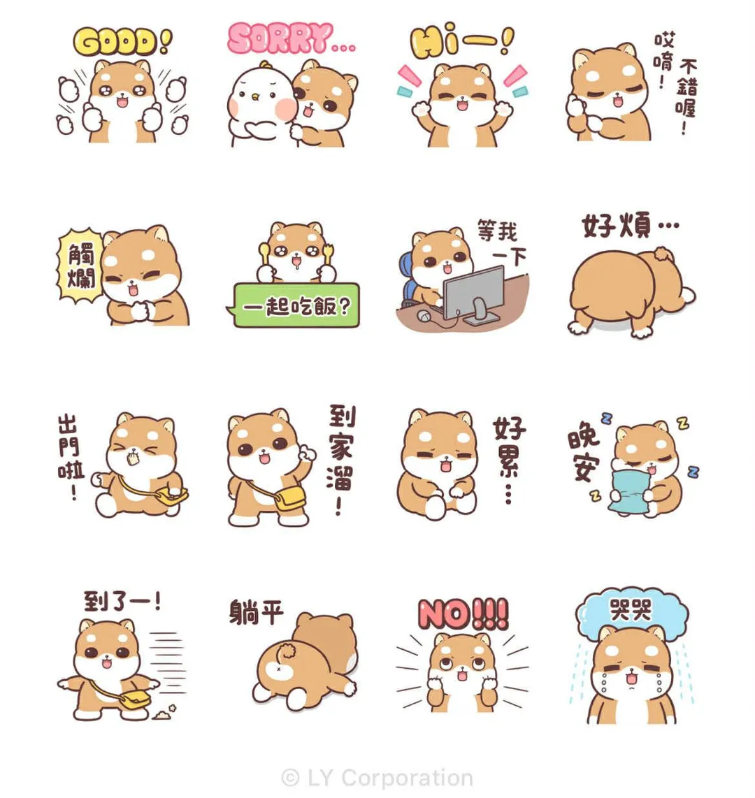 LINE購物 × 柴犬皮皮(圖/LINE)