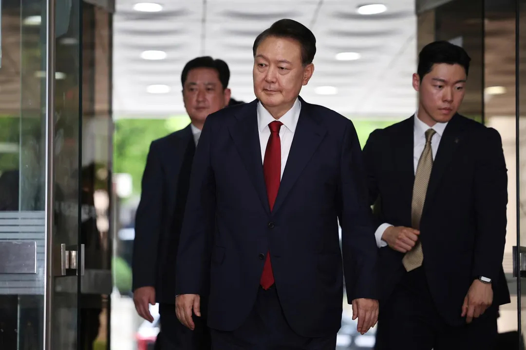 南韓前總統尹錫悅。（圖／美聯社）