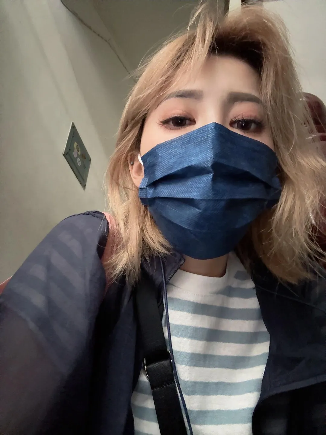 郭婷筠9日因注射類固醇副作用過強差點昏倒。（圖／翻攝自郭婷筠臉書）