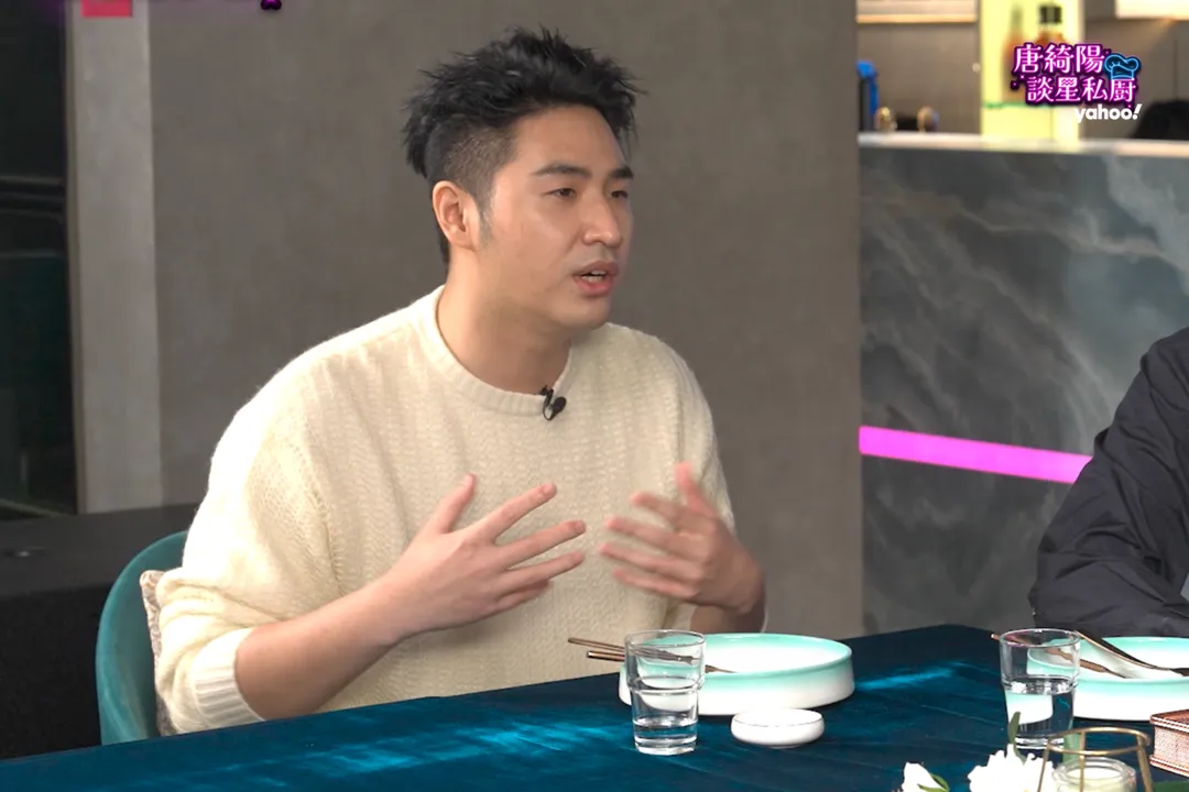 鹿希派認為星二代就是一把雙面刃。（圖／Yahoo唐綺陽談星私廚提供）