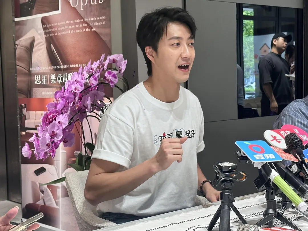 江宏傑羞曝最喜歡的啦啦隊女孩是寶貝女兒。（圖／記者 伍映澄 攝）