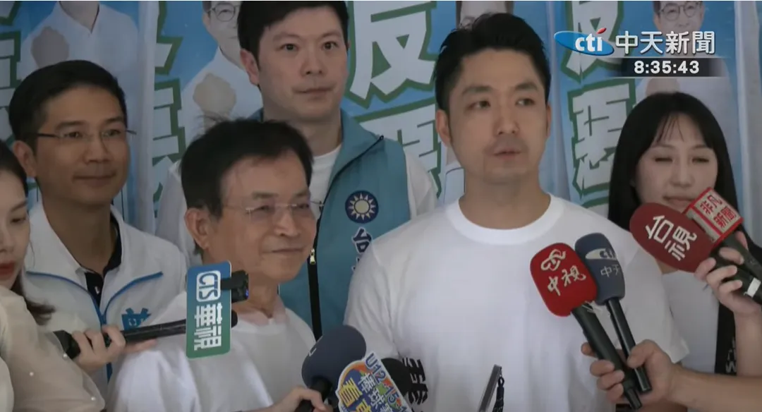 外界質疑普發現金1萬元是為了救大罷免，蔣萬安表示「完全是兩回事」。