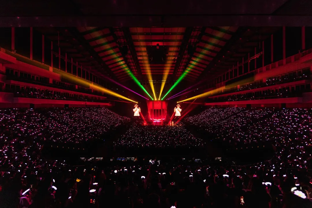 GD承諾粉絲很快會帶著BIGBANG再回來和大家見面。(圖/ (C) GALAXY CORPORATION提供)