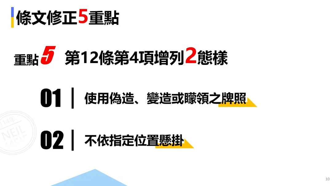 增訂2態樣。（圖／翻攝臺東縣警察局交通警察隊粉專 ）