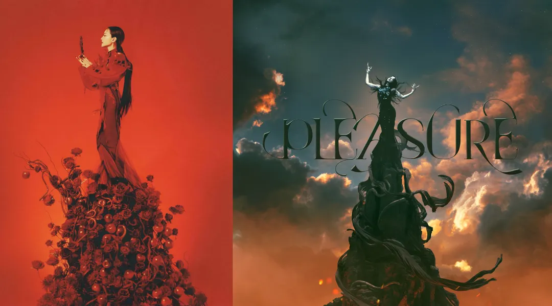 《Pleasure》專輯分為「七罪花園版」與「愉悅重生版」兩大主題。(圖/凌時差提供)