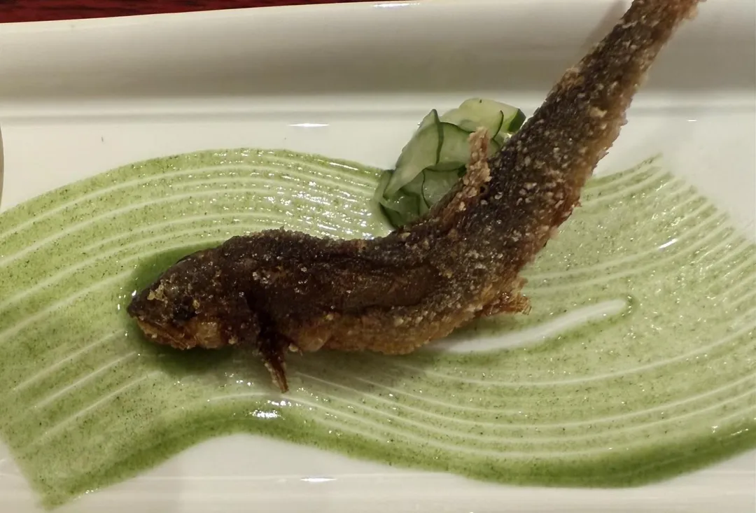 長岡七夕盛宴以料理呈現「銀河」意象。（圖／黃宏輝提供）