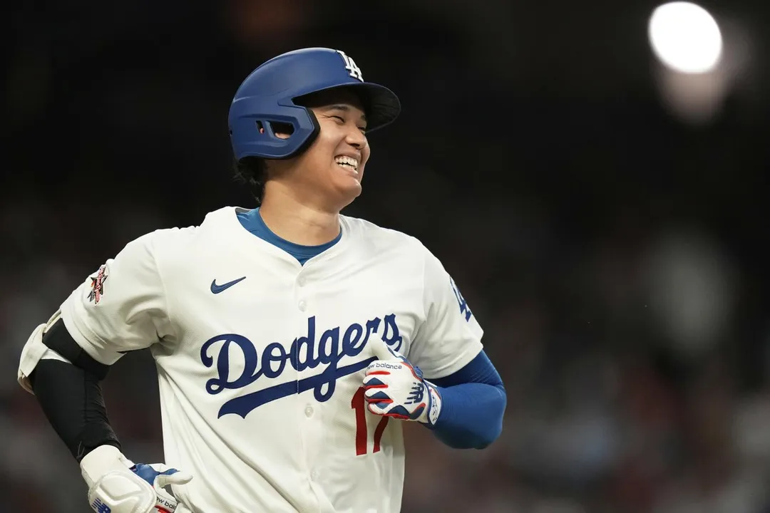 大谷翔平明星賽貢獻1安打。(圖/美聯社)