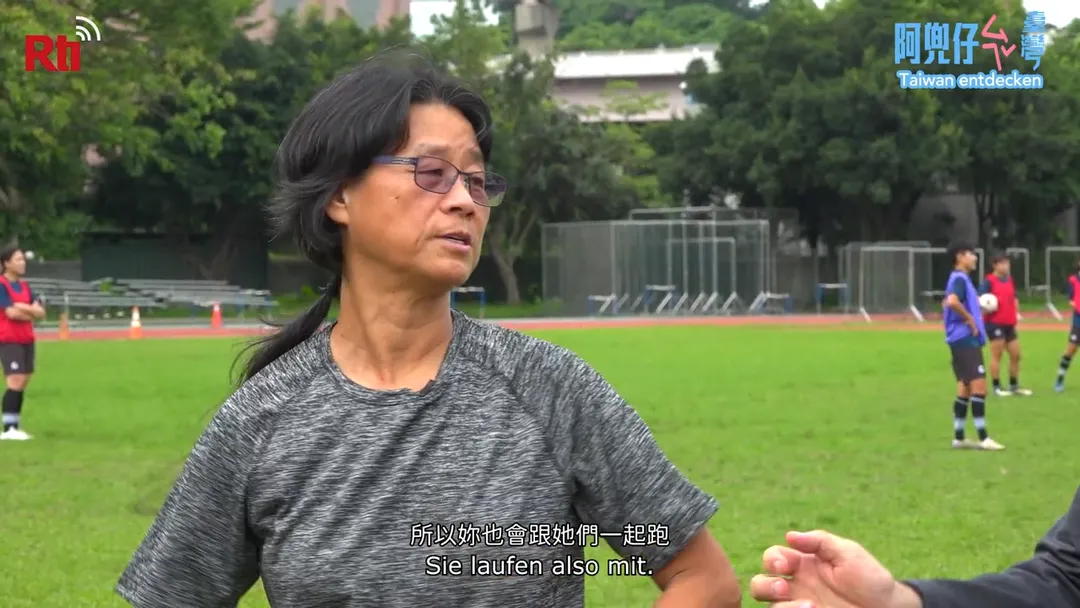 周台英要求選手配合抽血研究備受爭議。（圖／翻攝自央廣YT）