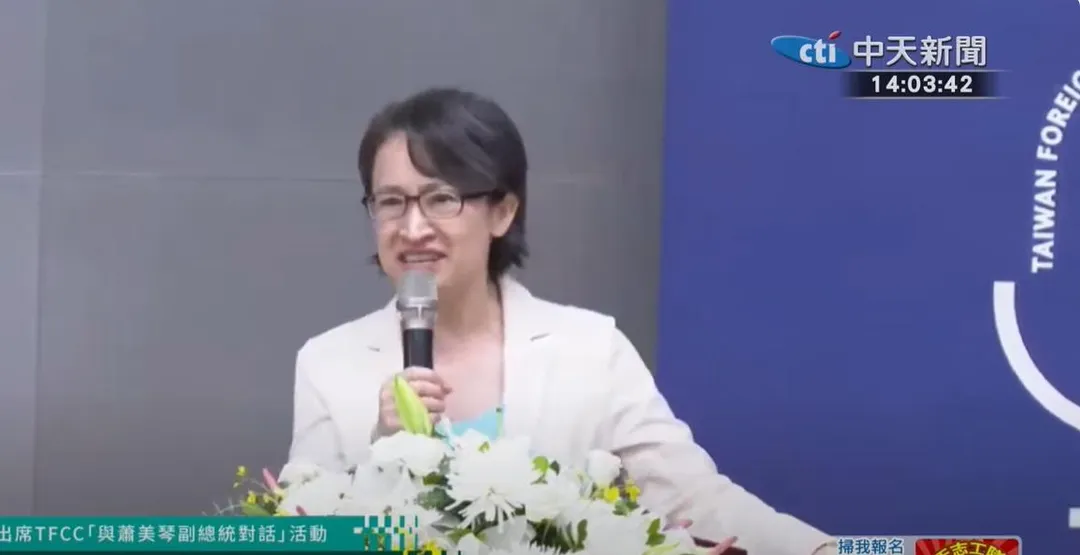 蕭美琴資料照。(圖/中天新聞)
