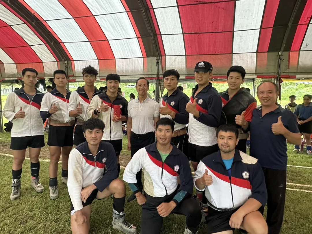 中華男子拔河隊即將出征成都。（圖／中華民國拔河運動協會提供）