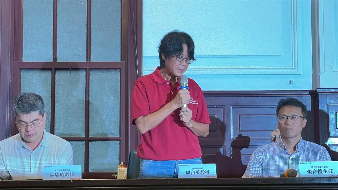 台師大女足抽血案爭議持續延燒，台師大今日下午召開記者會回應，並於會後隨即召開教評會討論。（圖/中天新聞）