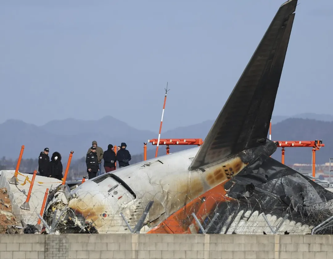 濟州航空去年底發生嚴重空難。(圖/美聯社)
