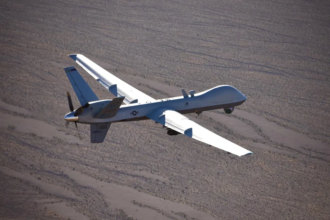 日「海上守衛者」為美軍MQ-9「死神」無人機家族成員。 (圖/翻攝美國空軍官網)