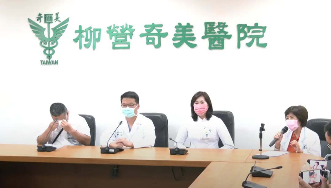 台電36歲李姓員工殉職，其父親與院方召開記者會。（圖／中天新聞）