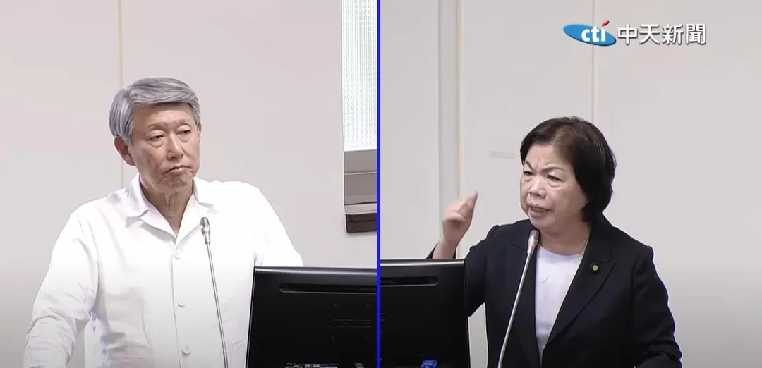 郭智輝和國民黨立委楊瓊瓔昨日在委員會上對話過程引發熱烈討論。（資料照／中天新聞）