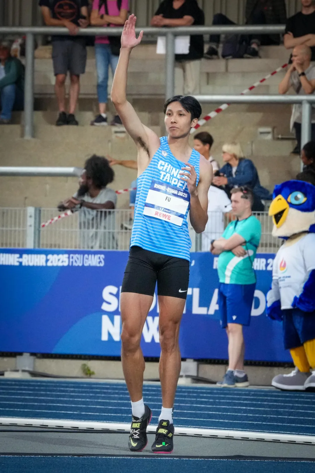 上屆世大運傅兆玄以2公尺20拿下銀牌，這次成績進步不少。（圖／大專體總提供）
