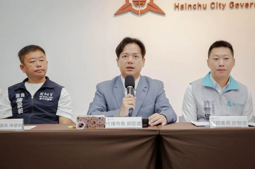 新竹市代理市長邱臣遠。（圖／新竹市府提供）