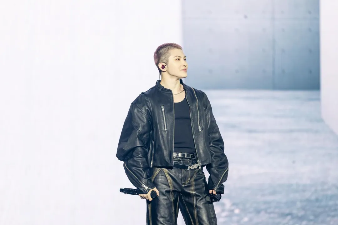 距離上次來台已經是7年前的WOOZI透露這次來台被美食征服了。（圖／D-SHOW 提供）