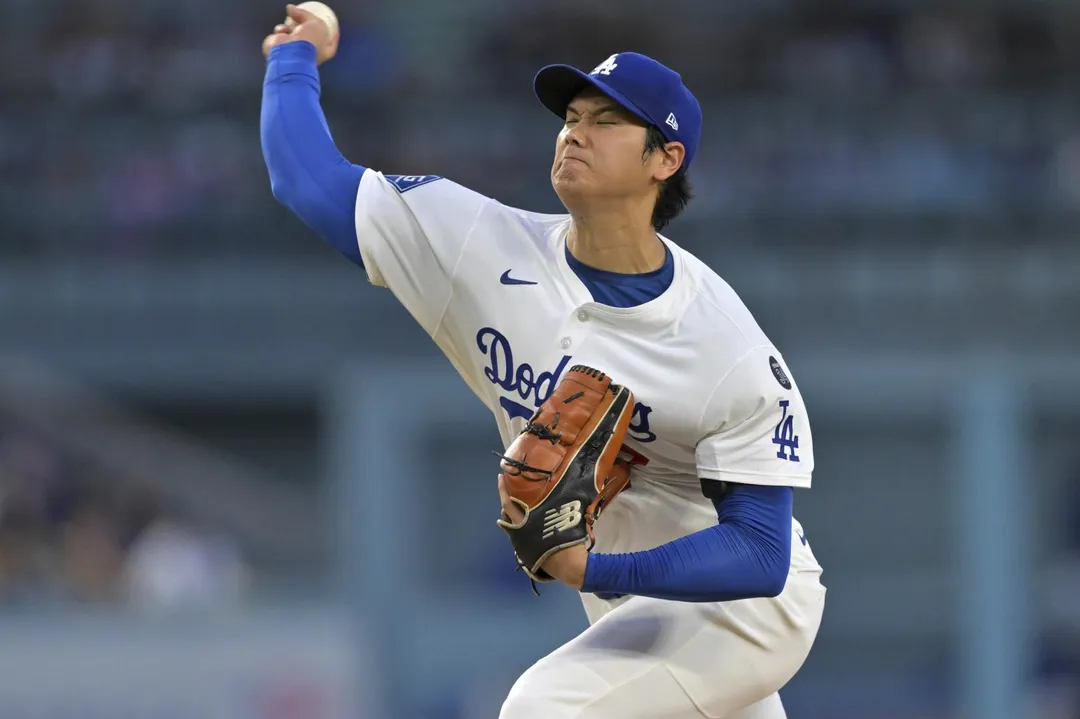 大谷翔平準備31日對紅人先發登板。（圖／美聯社）