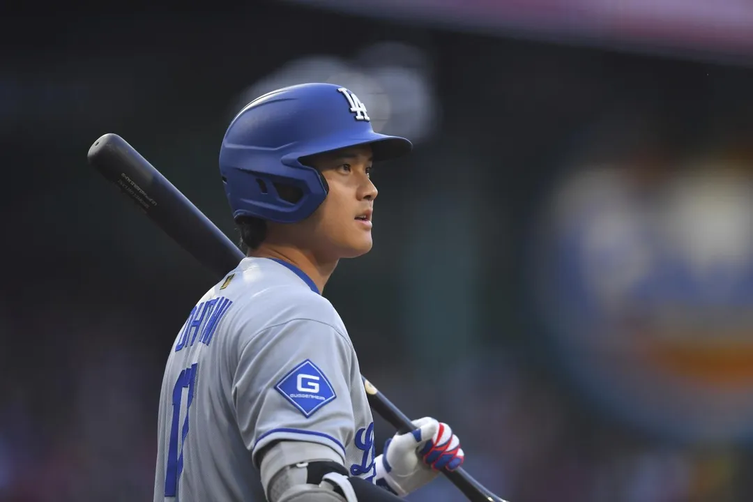 大谷翔平打擊依然嚇嚇叫。（圖／美聯社）