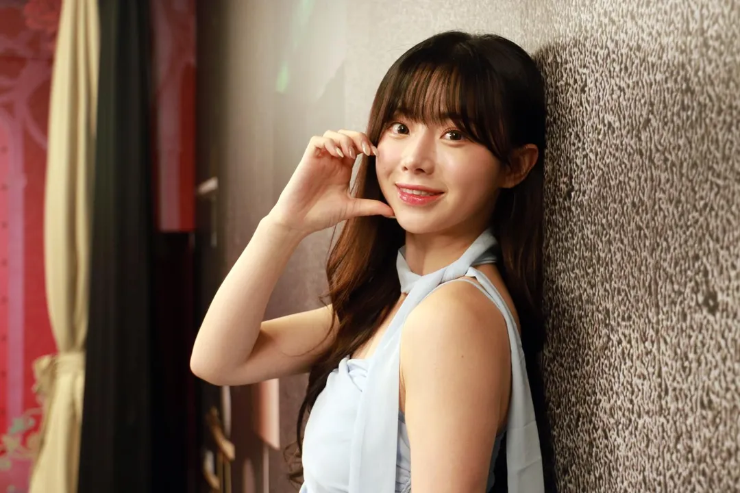 金娜妍說自己是個大胃王。（圖／譚兆青攝）
