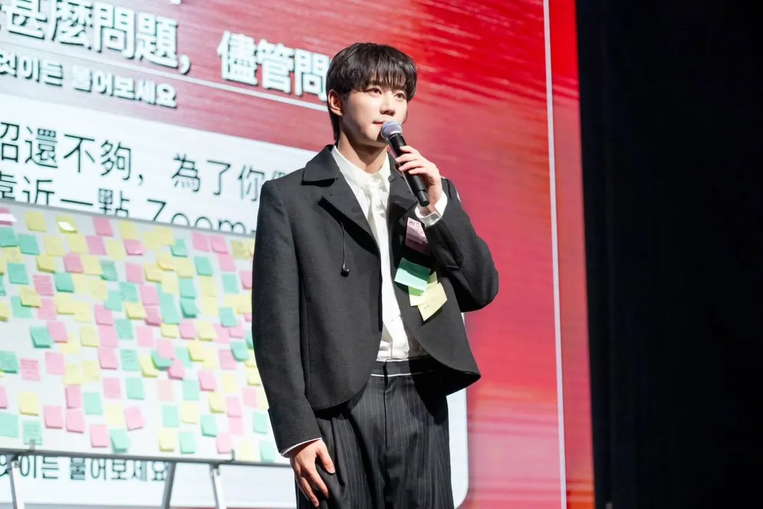 李濬榮首次來台舉辦粉絲見面會。（圖／SHOWOFFICE 提供）