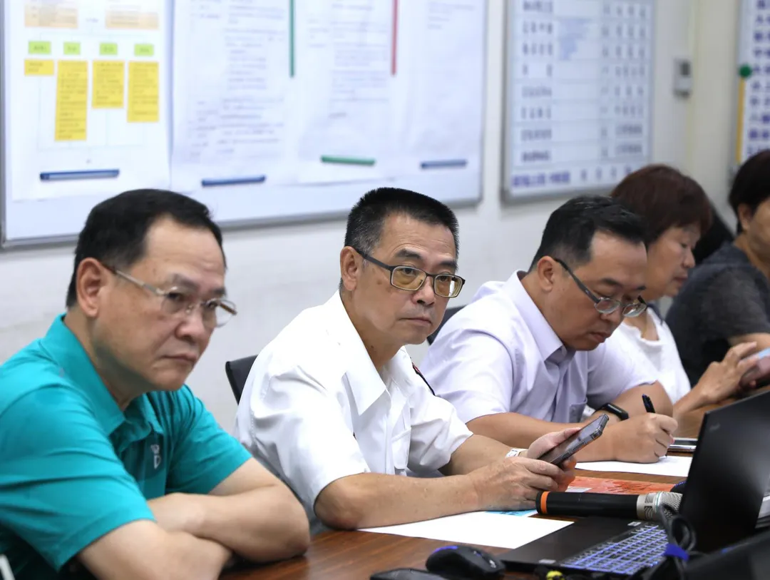 嘉義豪大雨成災，縣府緊急召開應變會議。（圖/嘉義縣政府提供）