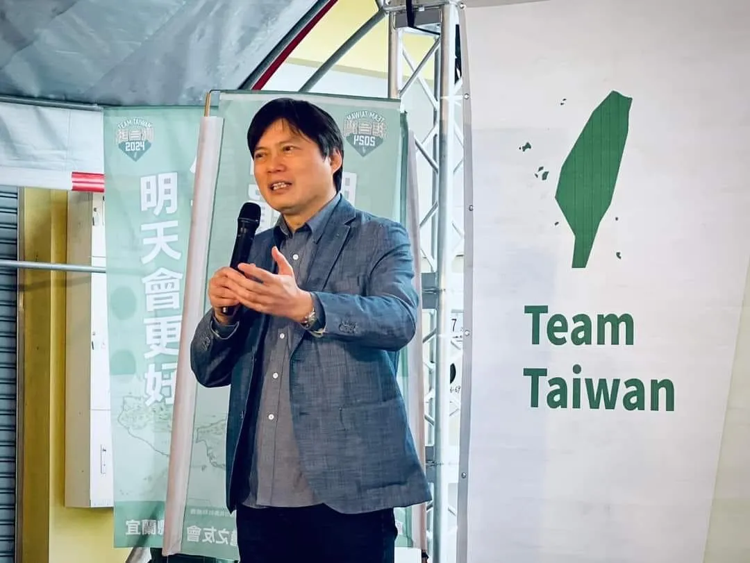 民進黨拍板由林國漳代表參選2026宜蘭縣長（攝自林國漳臉書）