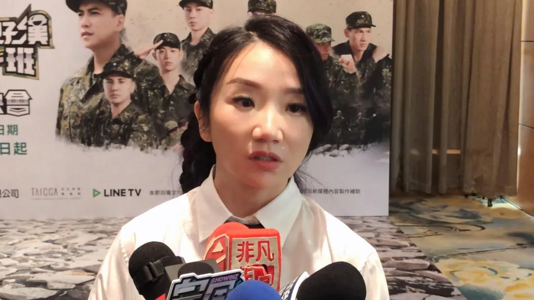 陶晶瑩表示,雖然她沒有親自觀看吳宗憲當時的直播,但有看到新聞剪接的片段。(圖/記者郭竹倩 攝)