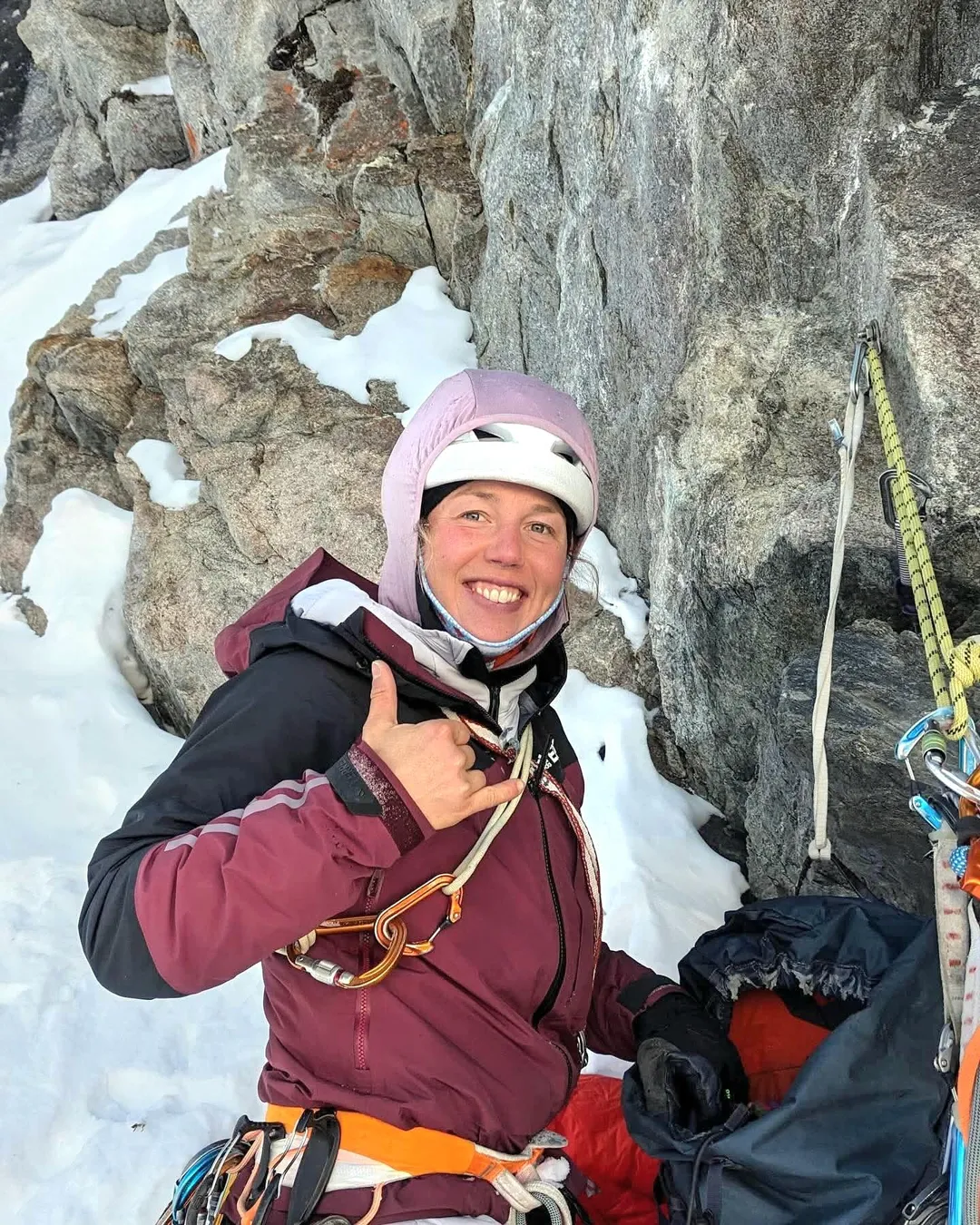 達爾邁爾熱愛登山。（圖／翻攝自社群平台X）