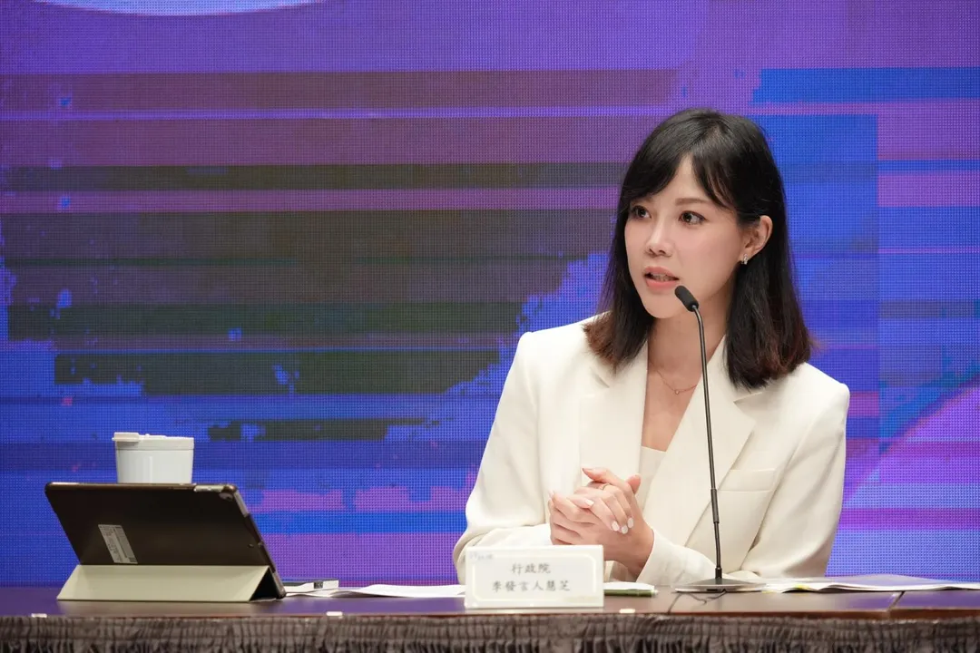 行政院發言人李慧芝。（圖／行政院）