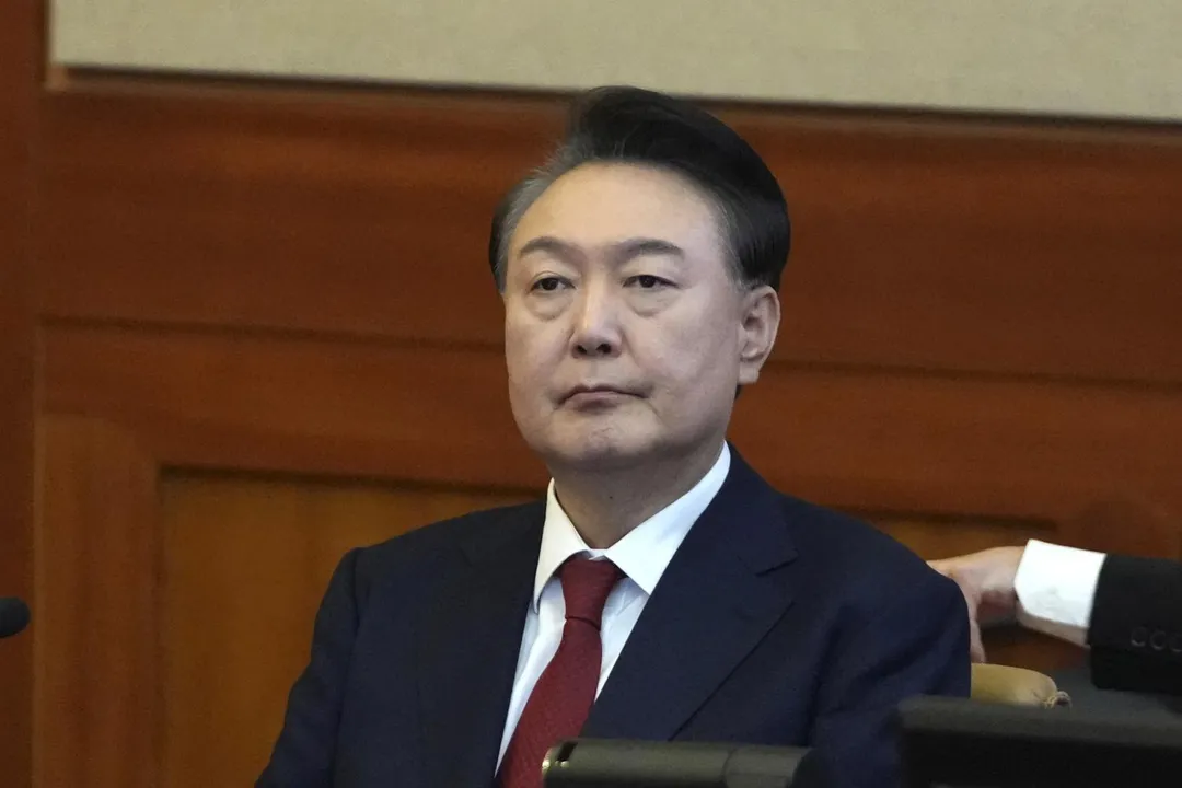 南韓前總統尹錫悅。（圖／美聯社）