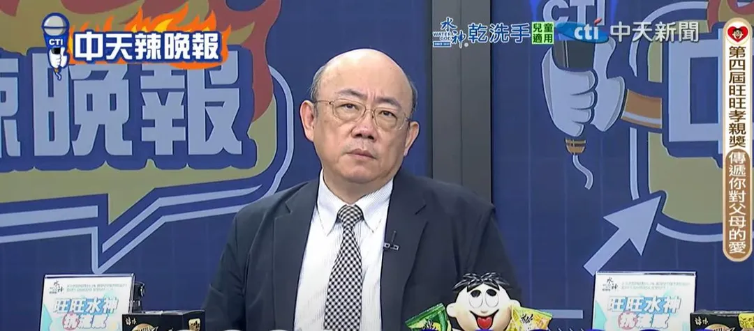 前立委郭正亮。(中天新聞)