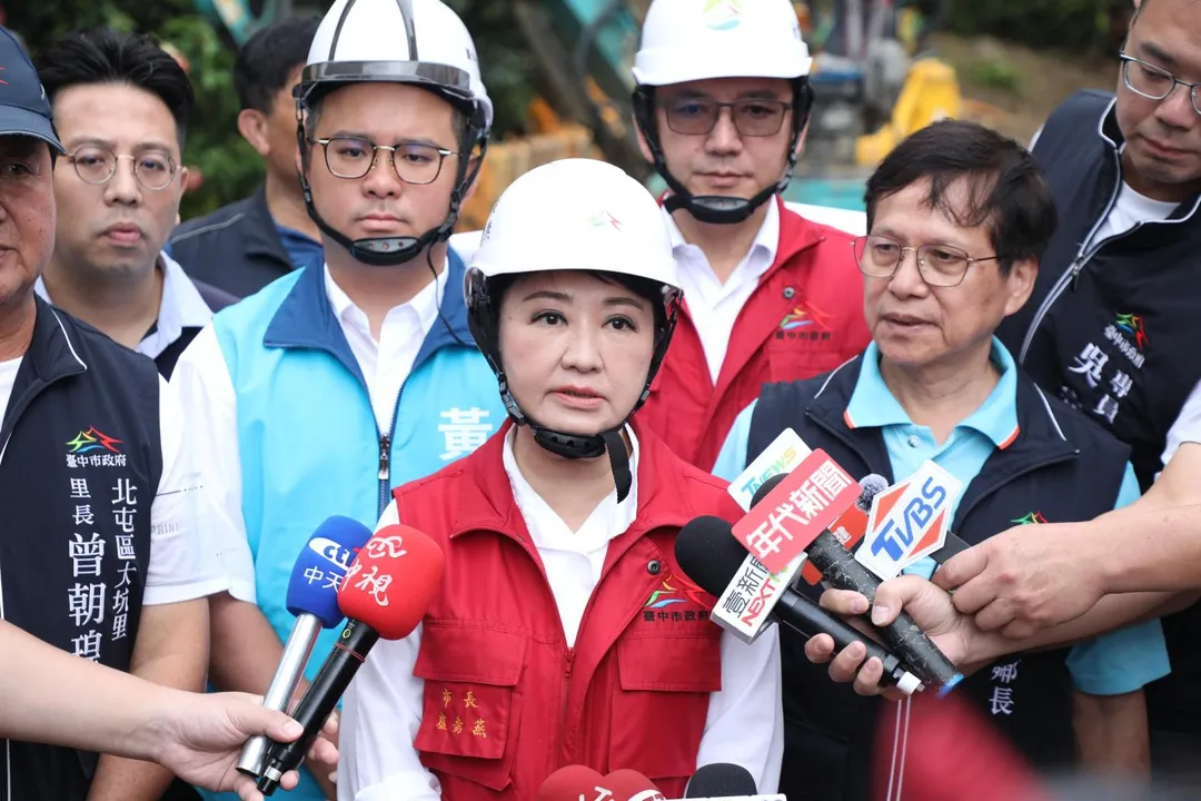 盧秀燕表示，這段時間大家要成為政府的後盾，不要苛責總統、不要苛責談判團隊，成為他們的後盾。（圖/台中市府提供）
