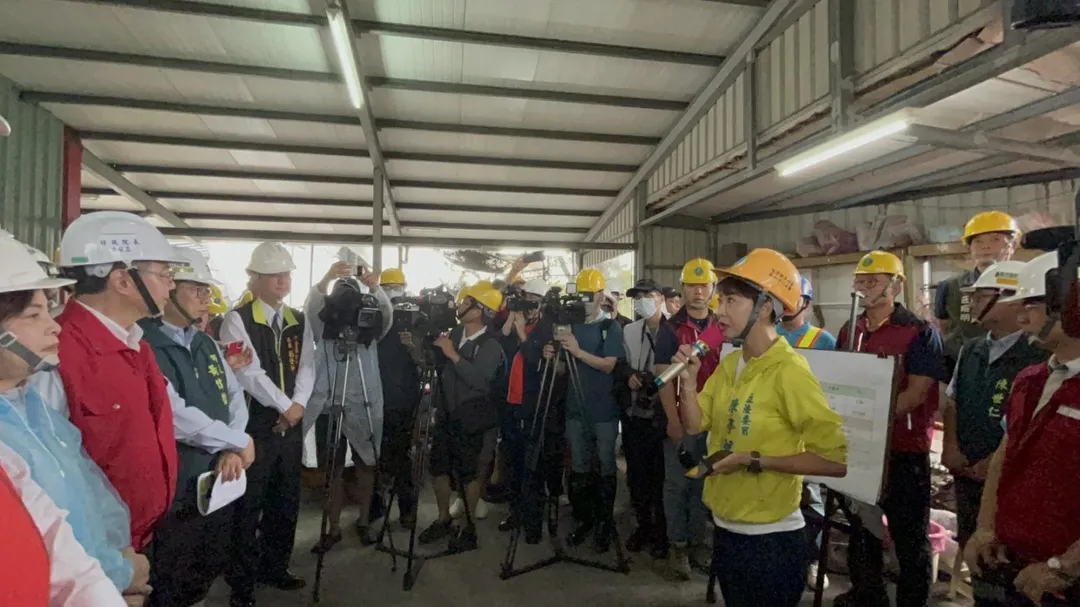 陳亭妃建議淹水補助提高至3萬元。（圖／陳亭妃辦公室提供）