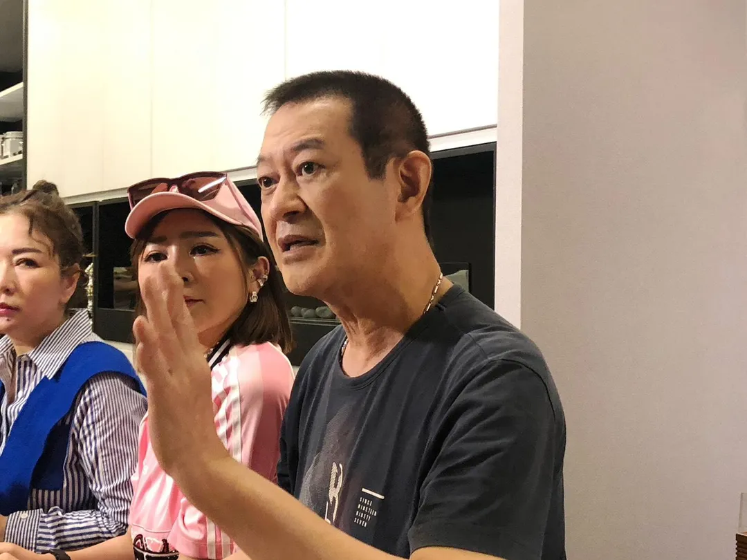 蔡小虎親自闢謠烏龍死訊。（圖／記者郭竹倩 攝）