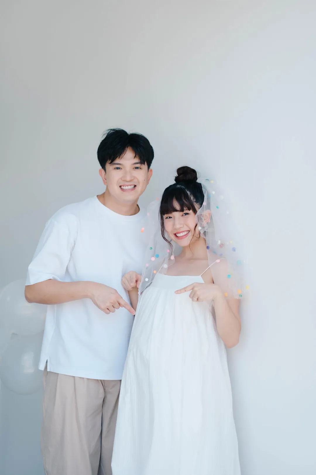 黃宇哲與許裕如在新歌〈第一封情書〉　融入女兒的心跳聲。（圖／Bertandlulu提供）