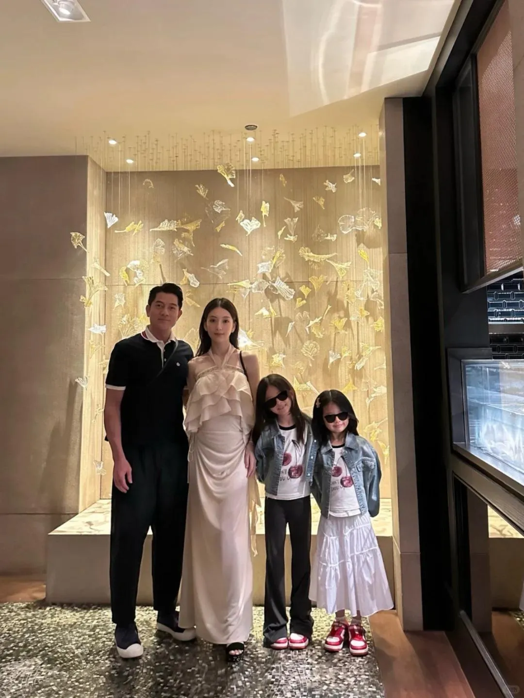 香港天王郭富城與妻子方媛目前育有兩女，兩人也即將迎來第三胎。（圖／翻攝自方媛小紅書）