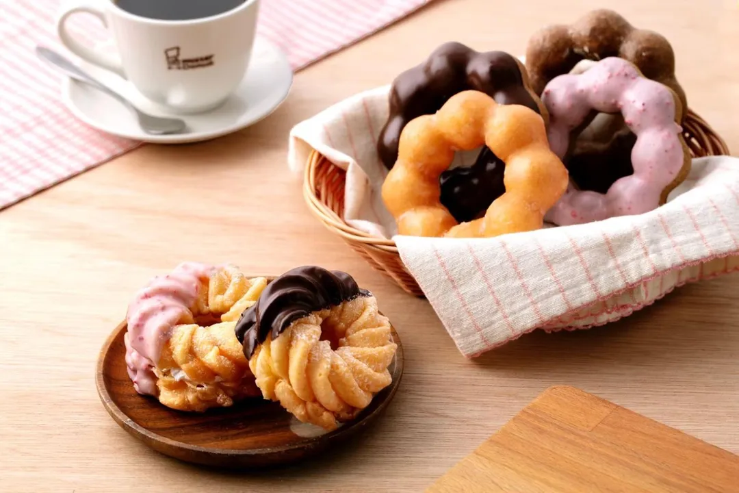 「Mister Donut」7入甜甜圈特價218元。(圖/麗寶樂園)